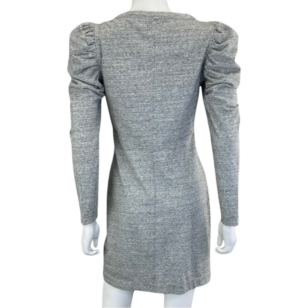La Vie Gray Knit Mini Casual Dress Size S K0431 - Picture 3 of 11